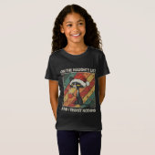 いたずらリスト入り & 後悔なんてしない クリスマス Tシャツ (正面フル)