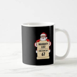 いたずらリスト 67と唱える子供たち サンタ メメ クリスマス コーヒーマグカップ