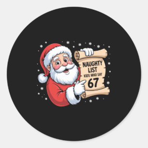 いたずらリスト 67 おもしろミーム 6 7 クリスチャン 子供 ラウンドシール