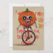 いたずら夜 招待状 (裏面)