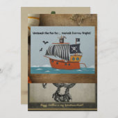 いたずら夜 招待状 (正面/裏面)