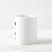 いたずら好きこそ最高の素敵、クリスマス反逆児エルフ コーヒーマグカップ (中央)