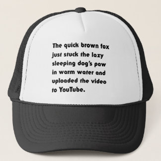 いたずら好きなキツネが寝てる犬の足をお湯に浸けてYouTubeにアップ... パングラムTシャツ キャップ