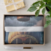 いたずら好きなゴブリンが詰まった熱気球 –  薄葉紙 (ギフト)