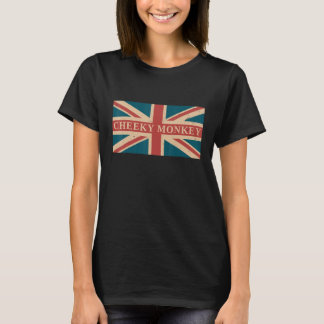 いたずら好きなサル イギリス英語 イングランド 英語好き Tシャツ
