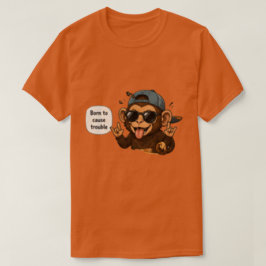 いたずら好きなサルTシャツ Tシャツ