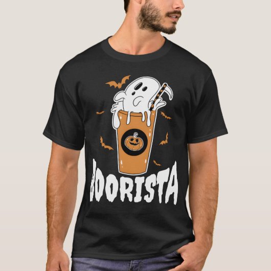 いたずら好きな少年への面白いコーヒーのギフト Tシャツ (正面)
