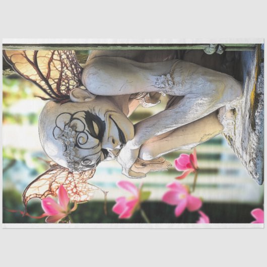 いたずら好きのゴシック様式パリガルゴイレデクページ 薄葉紙 (正面)