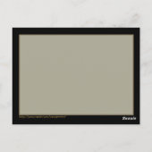 いたずら好きの小さなジェスター ポストカード (裏面)