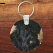 いたずら好きの犬が一匹 キーホルダー (正面)