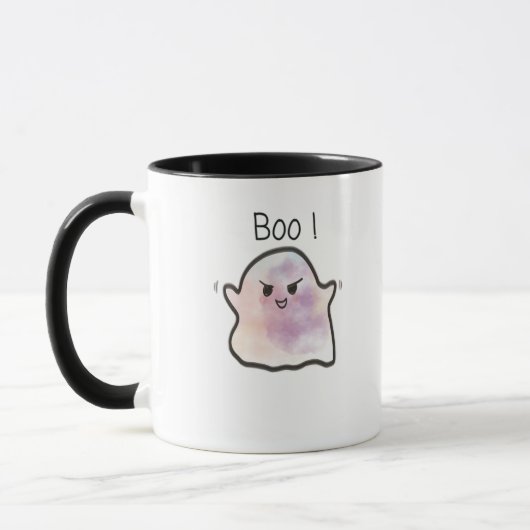 いたずら好きのLittle Boo面白いミーム マグカップ (左)