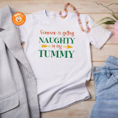 いたずら妊娠発表 クリスマス Tシャツ