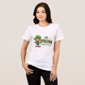 いたずら小人のいたずら - 楽しい悪戯 トライブレンドTシャツ (正面全面)