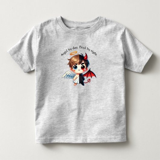 いたずら少年 トドラーTシャツ (正面)