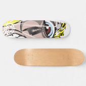 いたずら市は目隠しをする スケートボード (横)