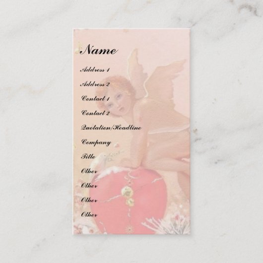 いたずら心のケルブ 名刺 (正面)