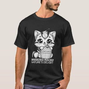 いたずら性の喜びを頬張った Tシャツ