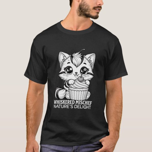 いたずら性の喜びを頬張った Tシャツ (正面)