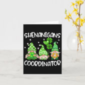 いたずら担当キュートな小人教師セントパ カード (黄色い花)