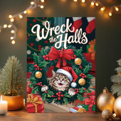 いたずら猫のクリスマスカード シーズンカード