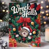 いたずら猫のクリスマスカード シーズンカード