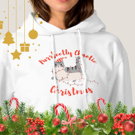 いたずら猫のクリスマス パーカ