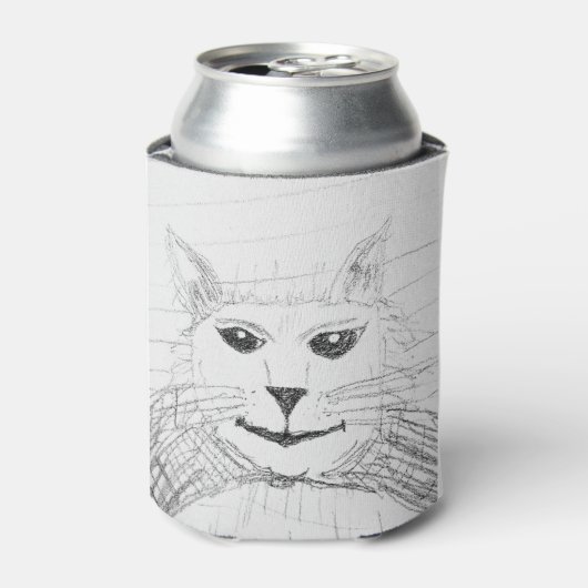 いたずら猫のクーラー 缶クーラー (缶正面)