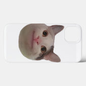 いたずら猫のベロ出しスマホケース - かわいい&遊び心 Case-Mate iPhoneケース (裏面 (横))