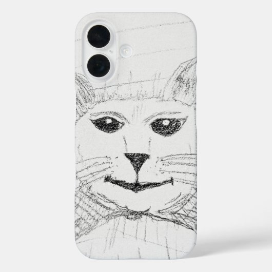 いたずら猫のiPhone / iPadケース Case-Mate iPhoneケース (裏面)