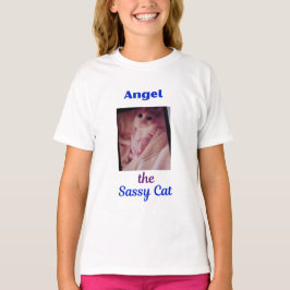 いたずら猫エンジェルTシャツ Tシャツ