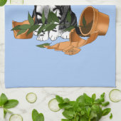 いたずら猫 キッチンタオル (折り畳み)