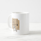 いたずら猫 コーヒーマグカップ (正面左)