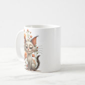 いたずら猫 コーヒーマグカップ (正面左)