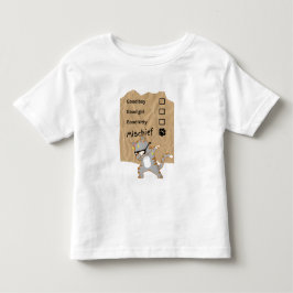 いたずら猫 トドラーTシャツ