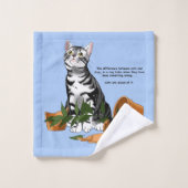 いたずら猫 バスタオルセット (ウォッシュタオル)