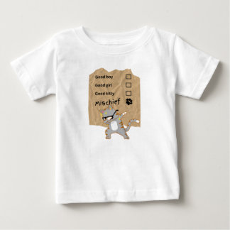 いたずら猫 ベビーTシャツ