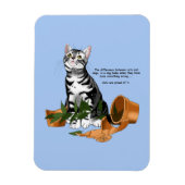 いたずら猫 マグネット (縦)