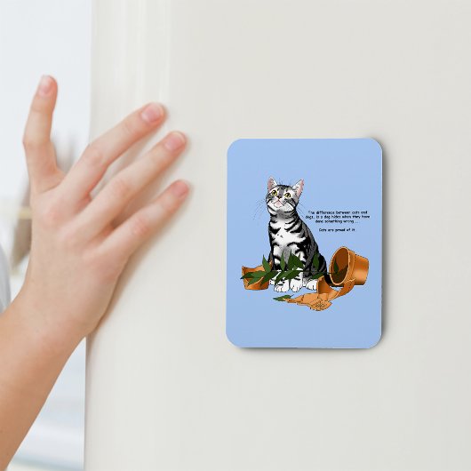 いたずら猫 マグネット