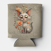いたずら猫 缶クーラー (正面)