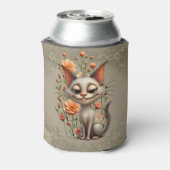 いたずら猫 缶クーラー (缶裏面)