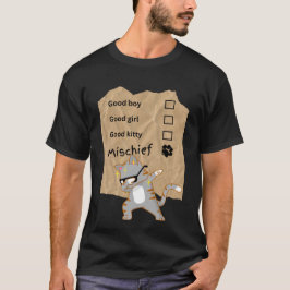 いたずら猫 Tシャツ