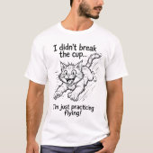 いたずら猫 Tシャツ (正面)