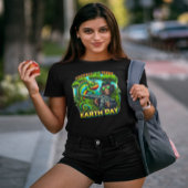 いたずら猿とカメレオンのガンショー Tシャツ