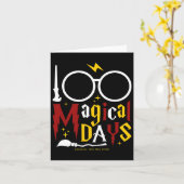 いたずら管理先生の日100魔法 カード (黄色い花)