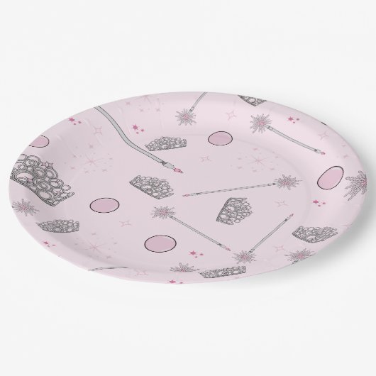 いたずら誕生日パーティー紙プレート ペーパープレート (アングル)