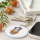 いたずら | こうもり、帽子、カボチャ キーホルダー (正面右)