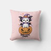 いたずら | こうもり、帽子、カボチャ クッション (正面)