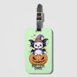 いたずら | こうもり、帽子、カボチャ ラゲッジタグ