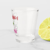 いたずら、優しい、酔っぱらい Holiday ショットグラス (右)