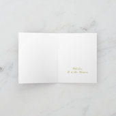 いただき、乾杯、そして感謝 Gold サンキューカード (内部)